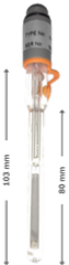 OrigaSens - Electrode de Référence Hg/Hg2SO4 103mm (REF621)