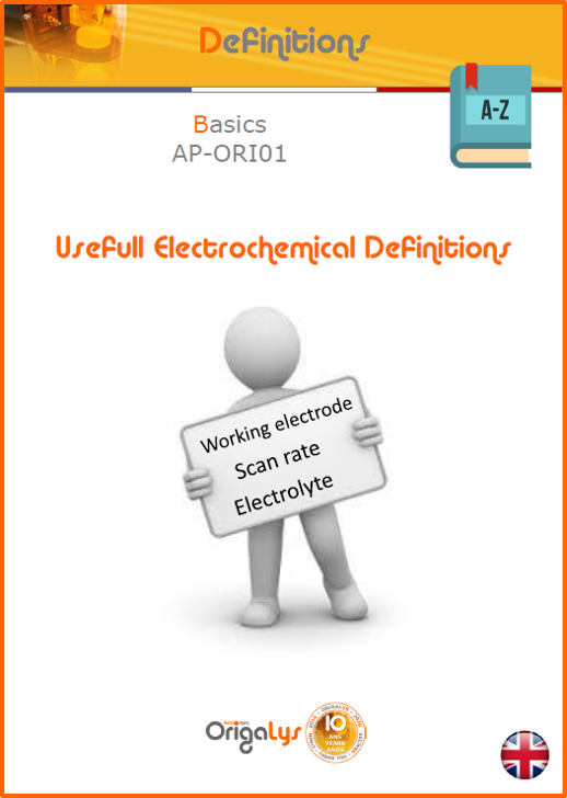 electrochemical vocabulary application note