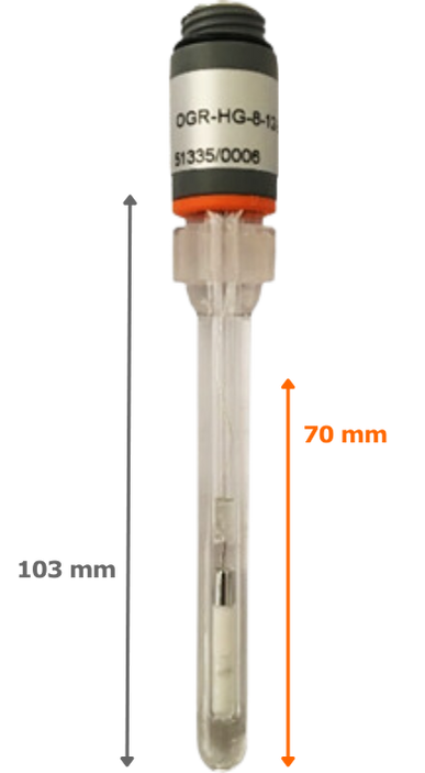 OrigaSens - Electrode de Rfrence Calomel 103mm (REF421)